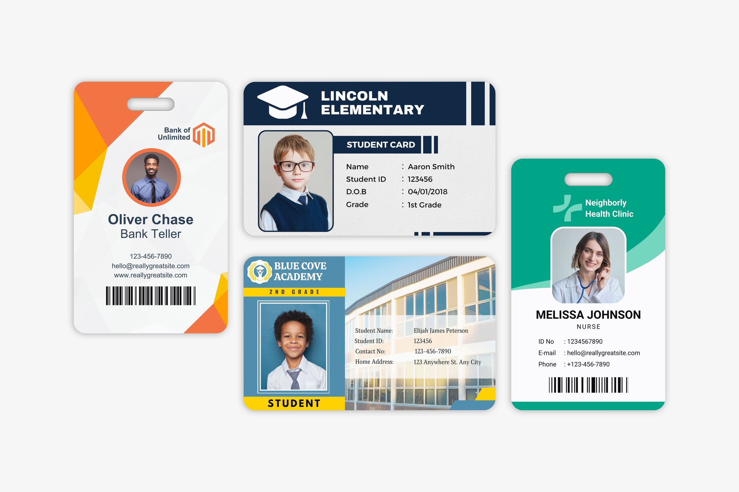 ID Card Showcase